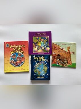 📙3/$12📙 Christian Kids Book Bundle Louie Giglio Noah Joseph Limburger 4 Books